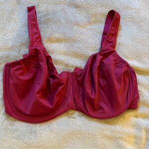 Modern Movement deep pink underwire brassiere bra Size 42DDD
